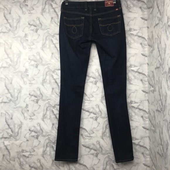 Lucky Brand Lola Skinny Jeans Dark Wash - Picture 3 of 8
